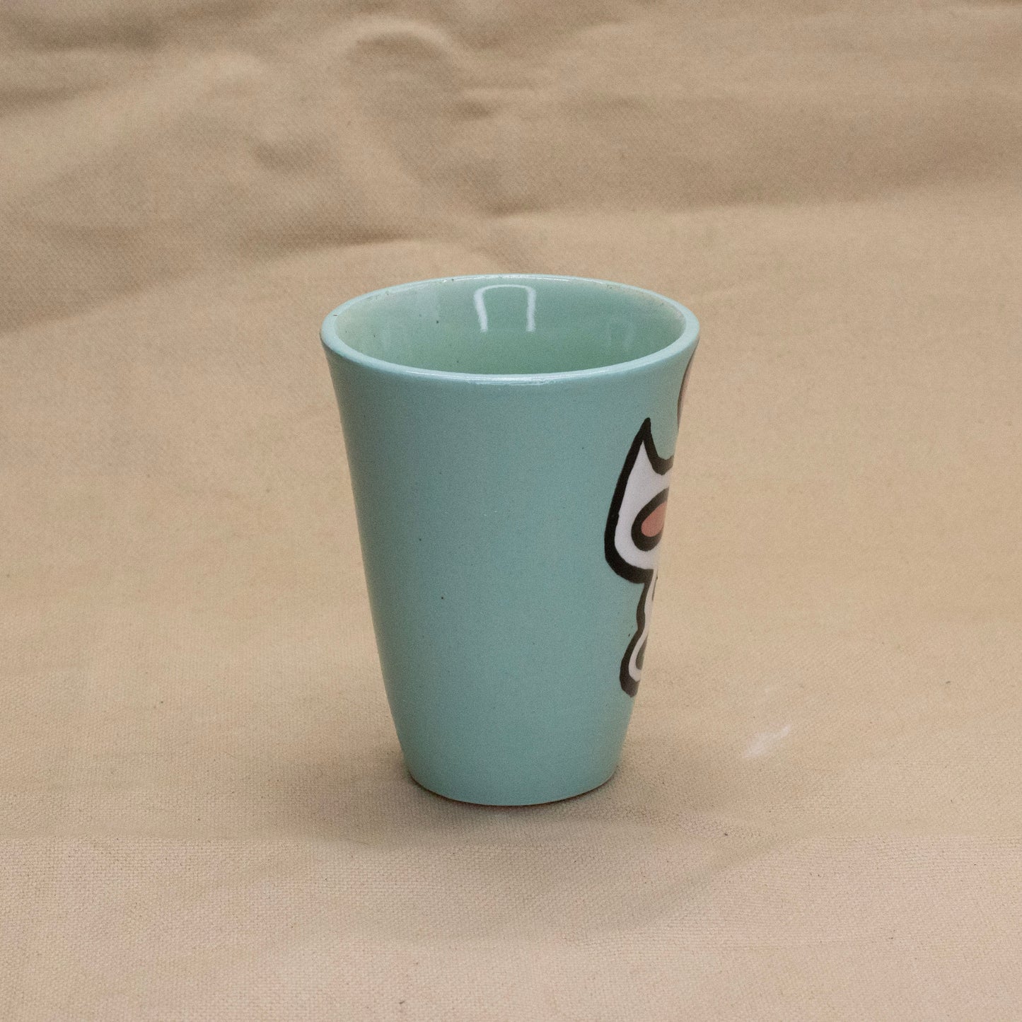 Luchadora Cup (Light Blue) by The Introverted Potter