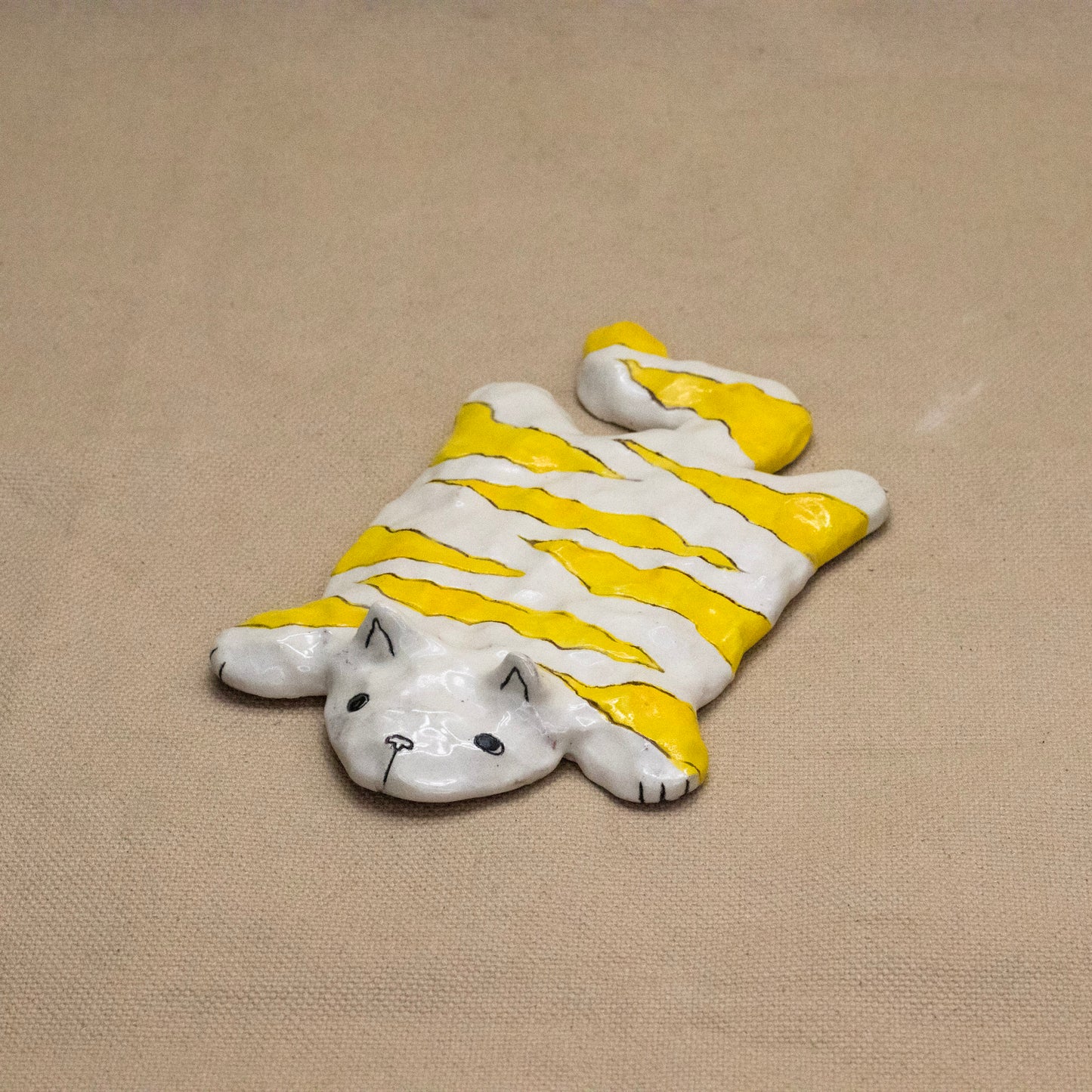 Flat Cat #2 by Ryana Lawson