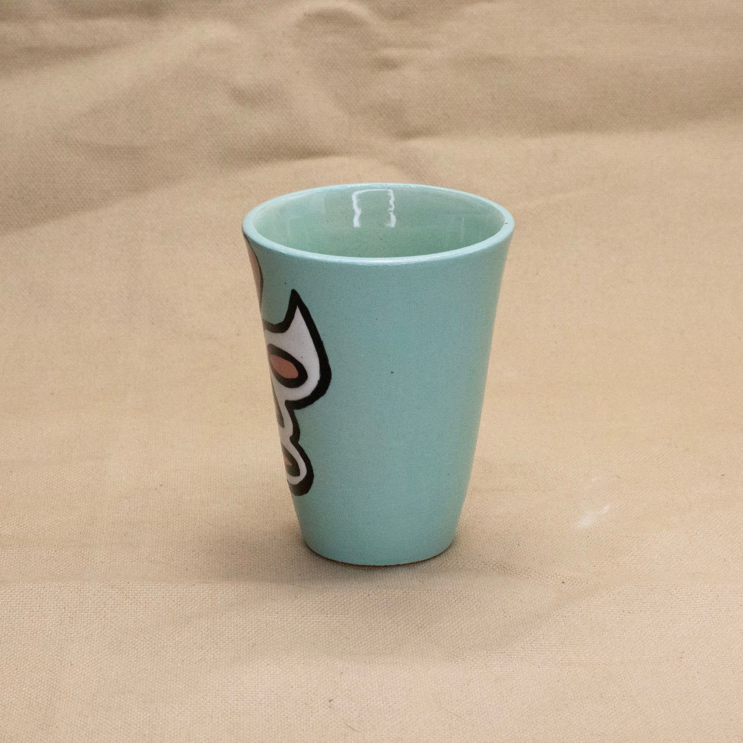Luchadora Cup (Light Blue) by The Introverted Potter