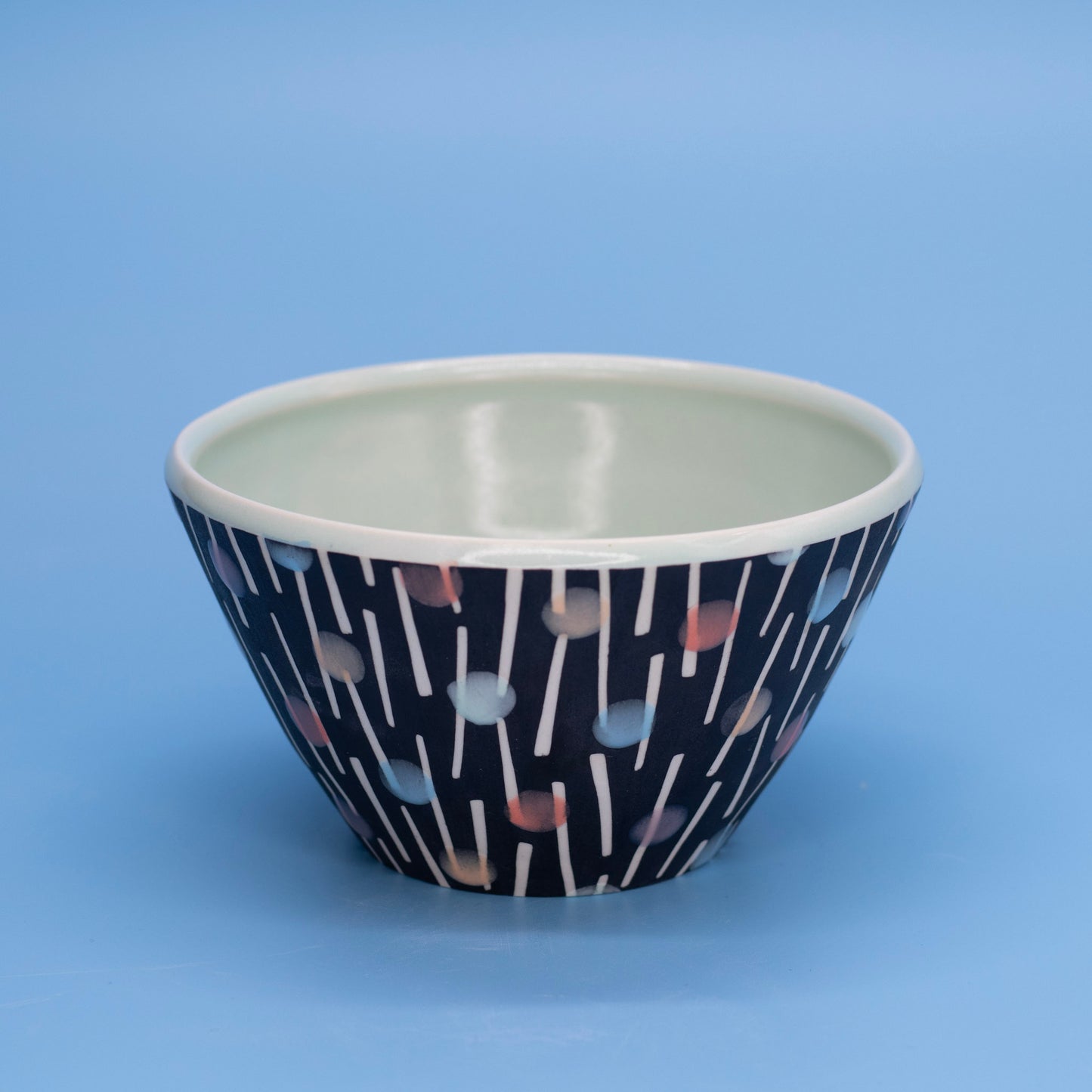 Dots and Lines Bowl by Adrienne Eliades