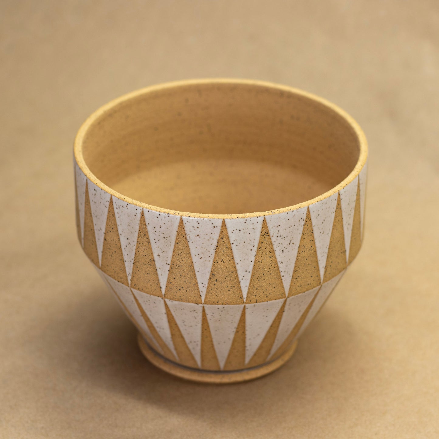 White Reflection Planter by Sanctuary Ceramics