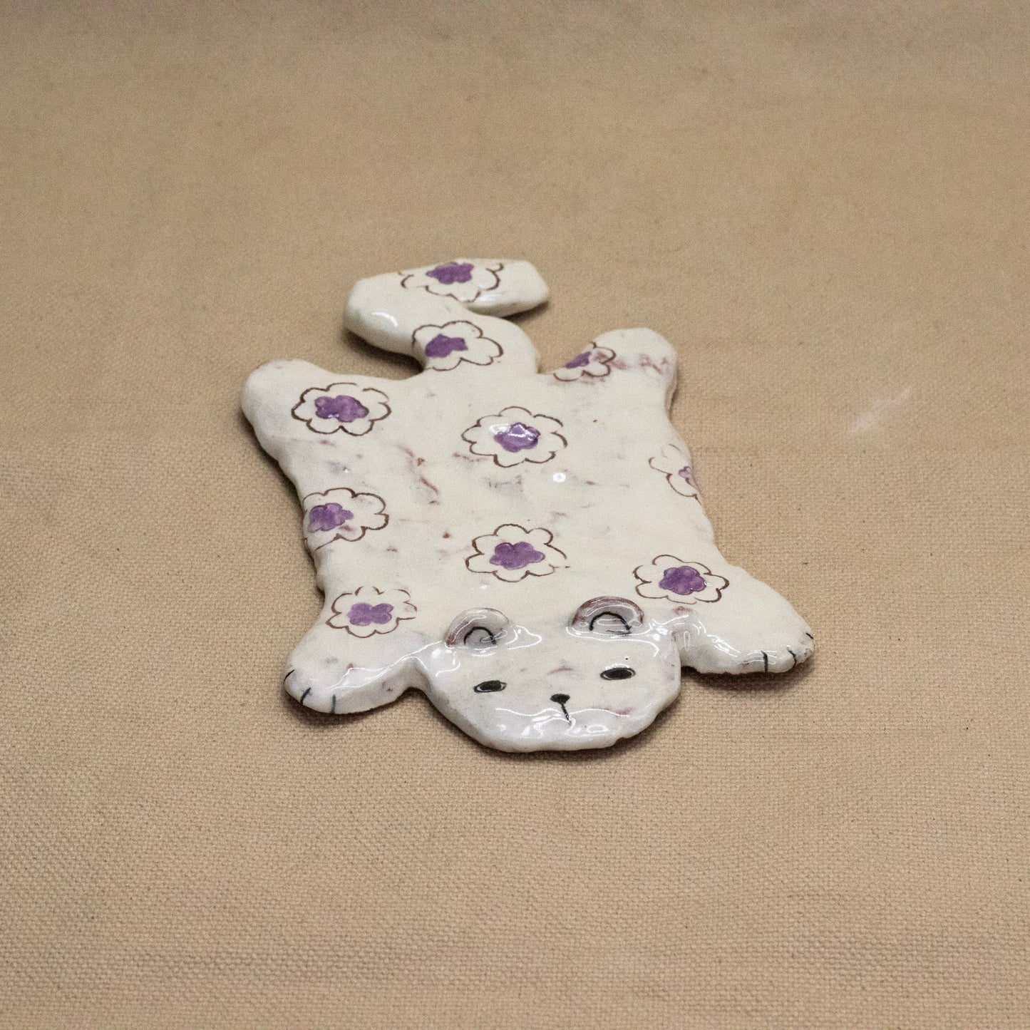 Flat Cat #3 by Ryana Lawson
