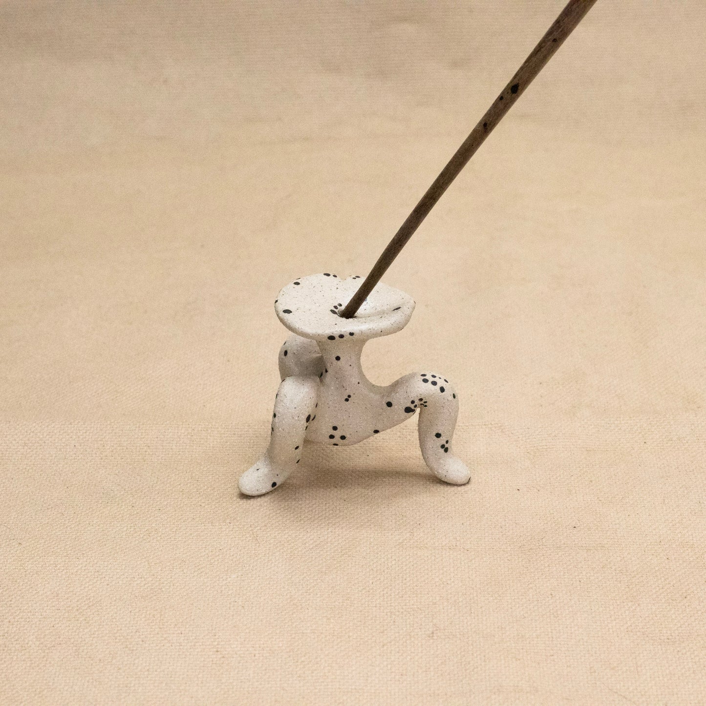 Polka Dotted Incense Holder by Ash Chen