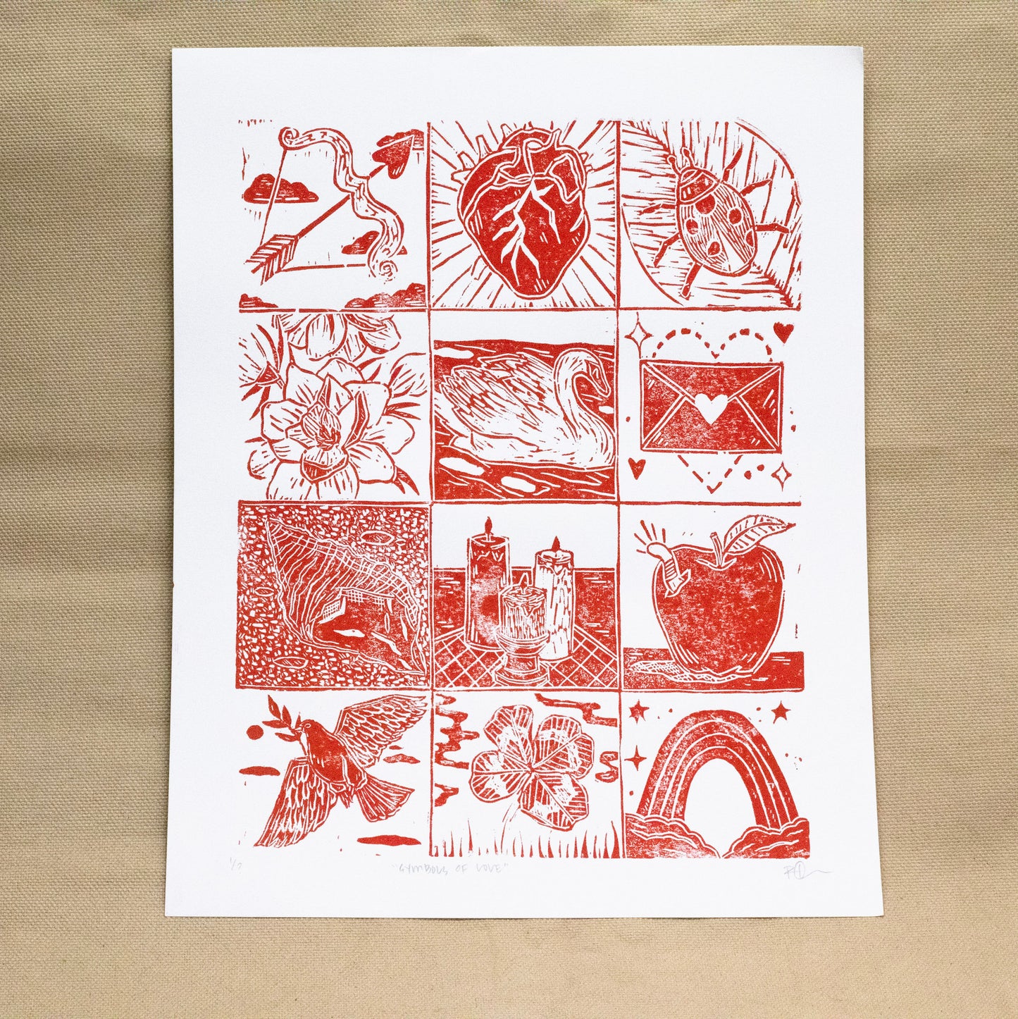 "Symbols of Love" by Rawley Clark