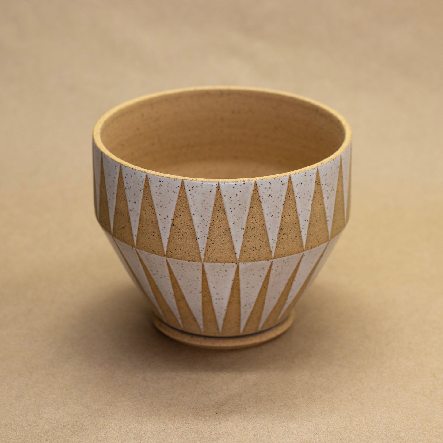 White Reflection Planter by Sanctuary Ceramics