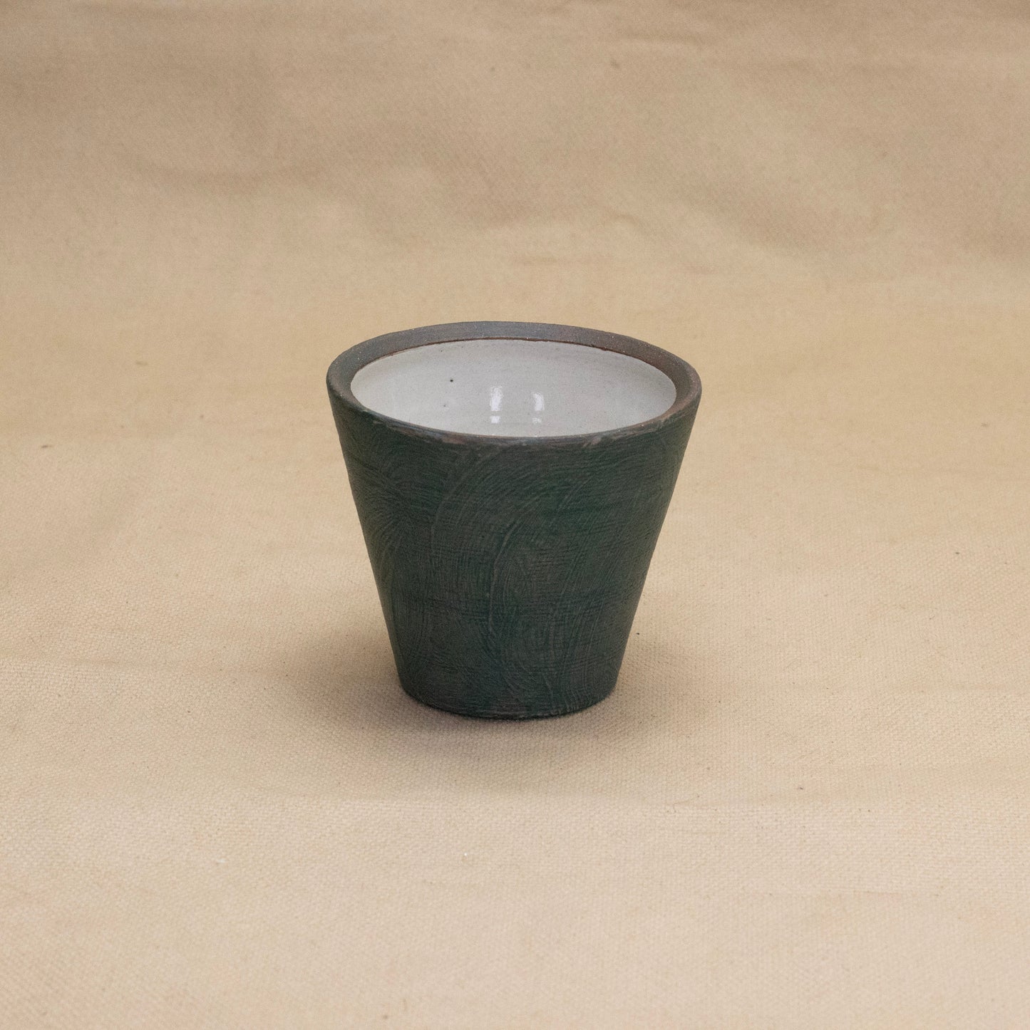 Wine Cup (Peacock/Brown) by Functional Heirlooms