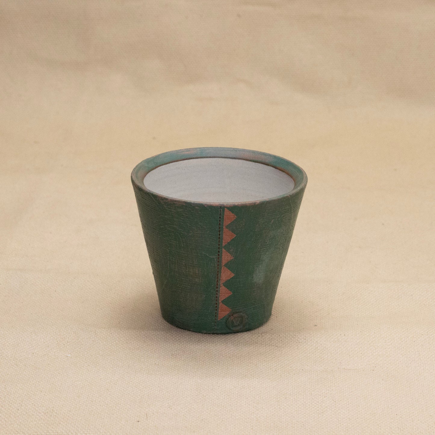 Wine Cup (Jade/Pink) by Functional Heirlooms