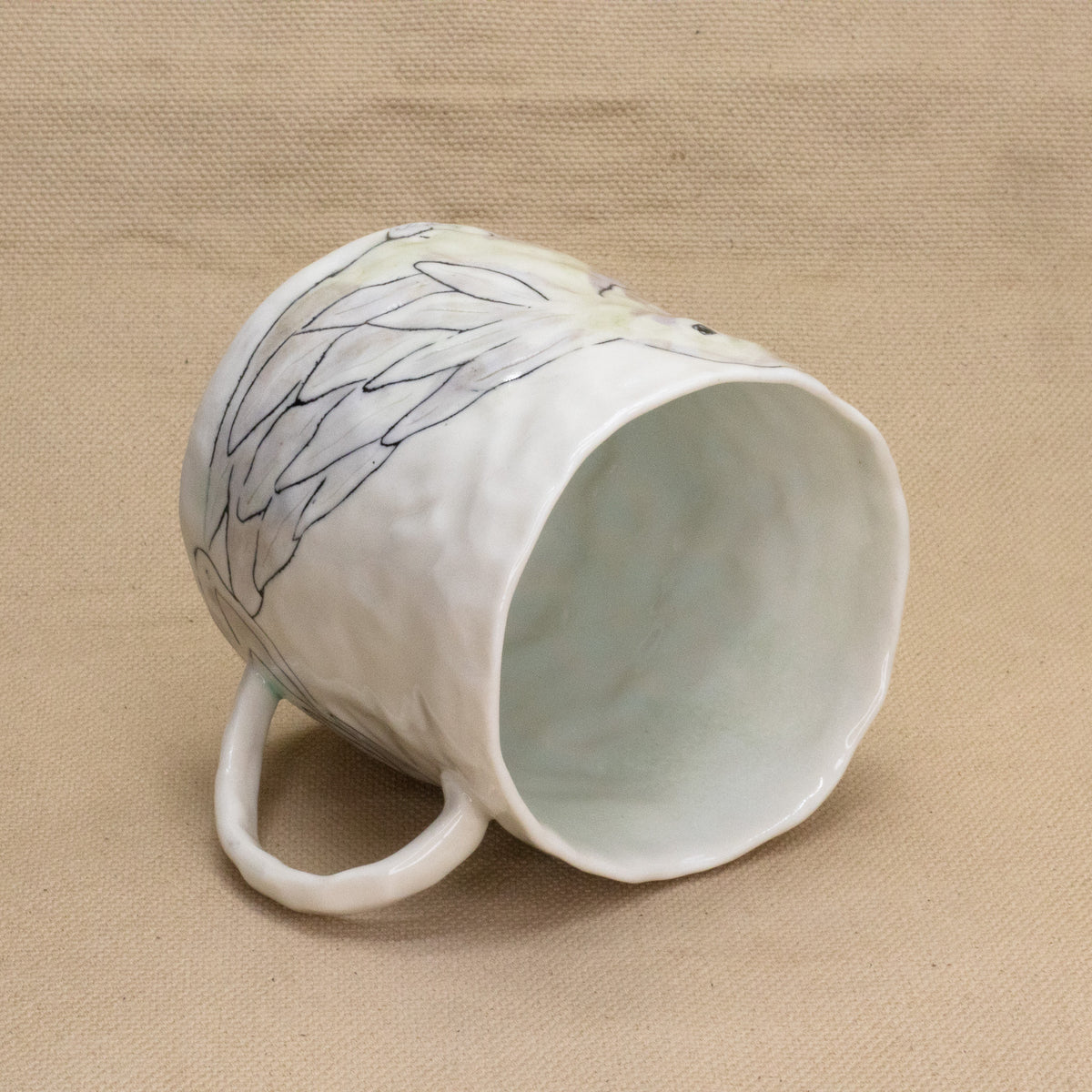 Pigeon Mug by Ryana Lawson