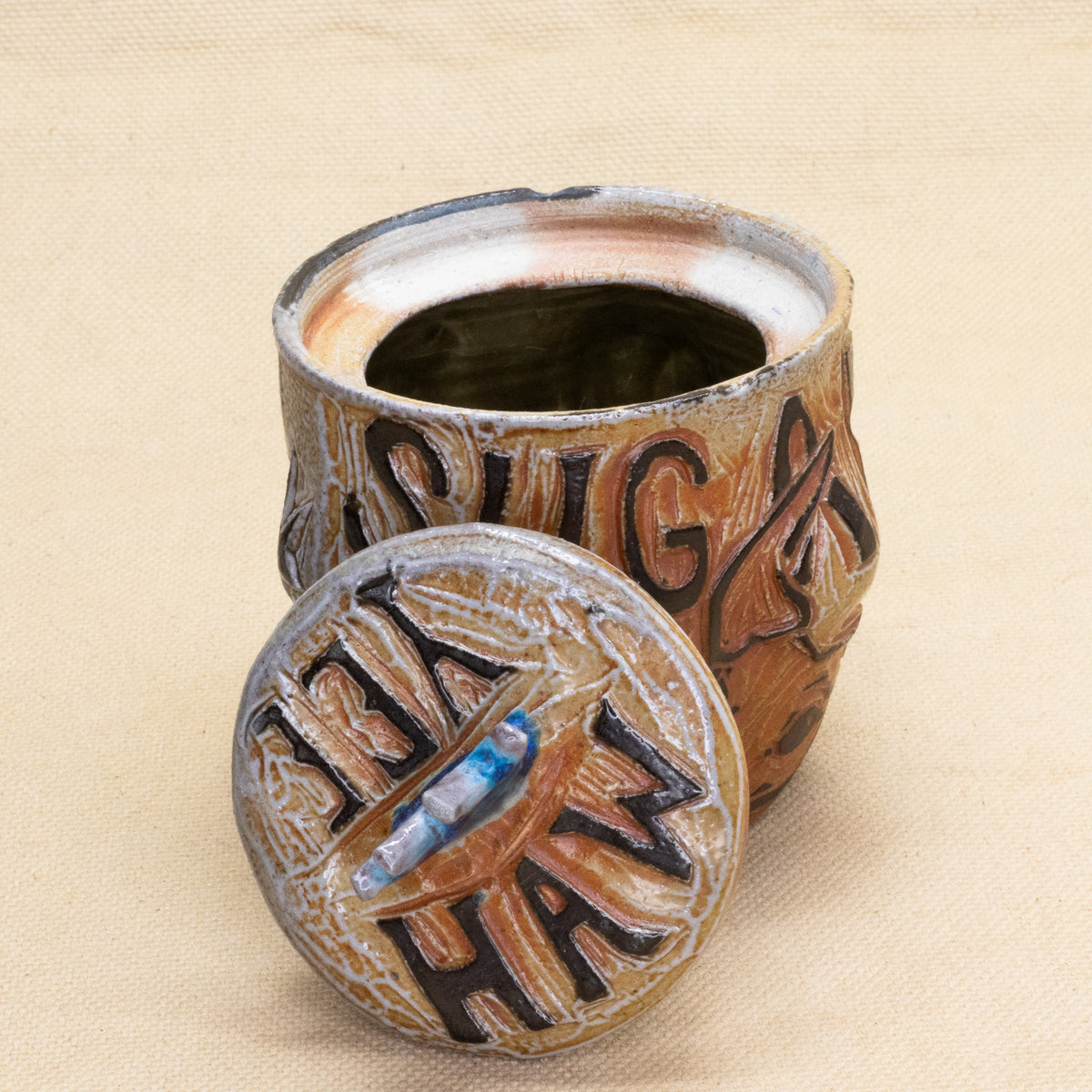 Yee Haw Sugar Jar #1 by Anika Major