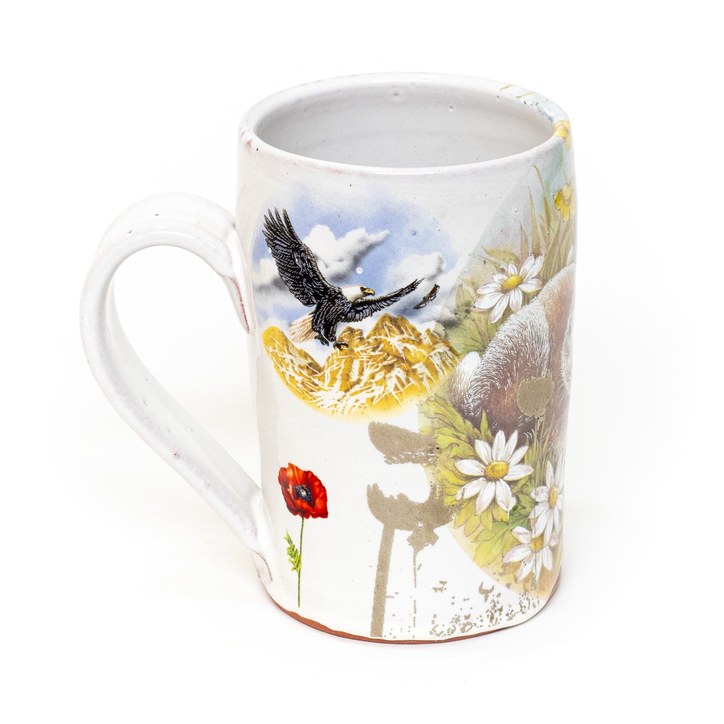 Decal Beer Mug by Justin Rothshank