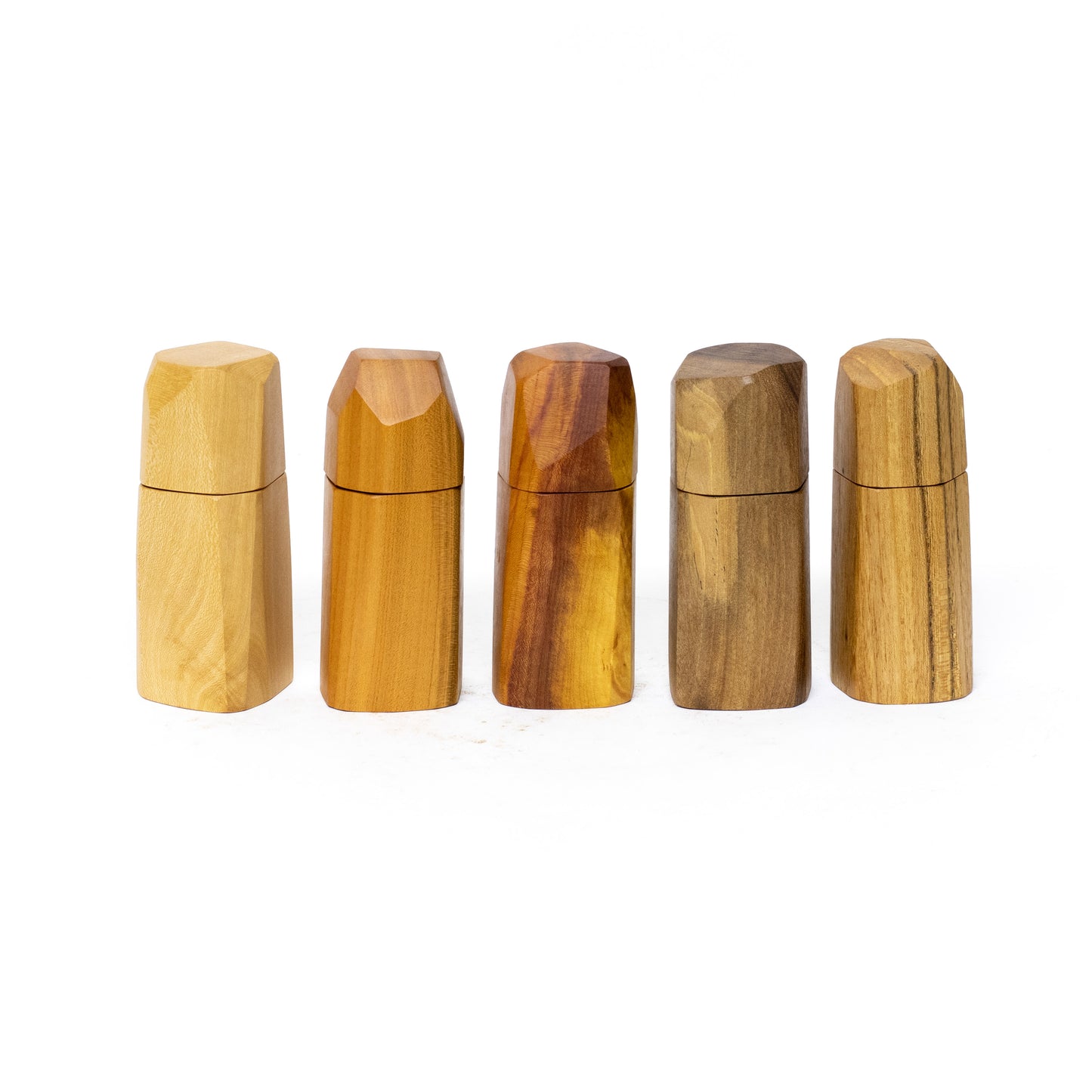Small Pepper Grinders by Ruby Pear Woodworks