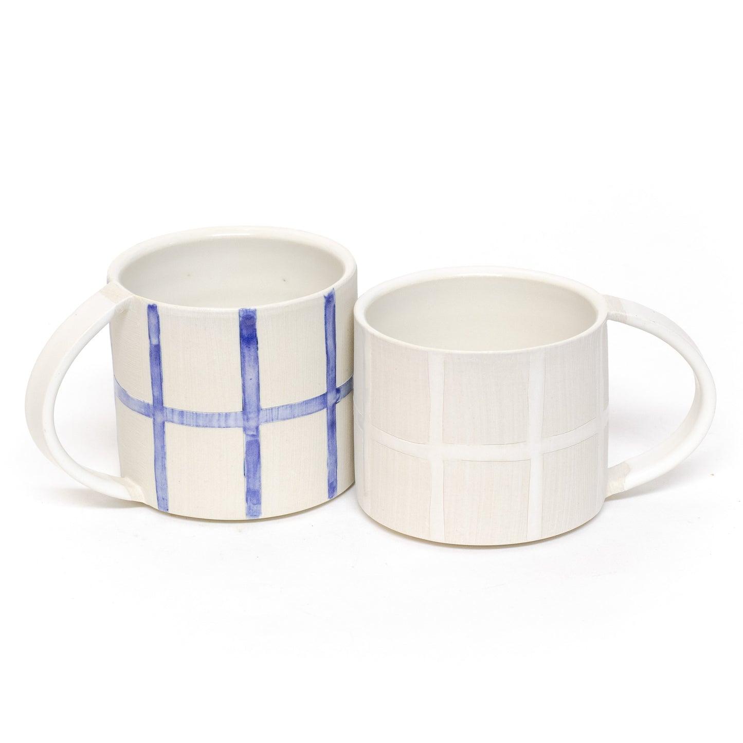 Grid Mugs by Theresa Choi