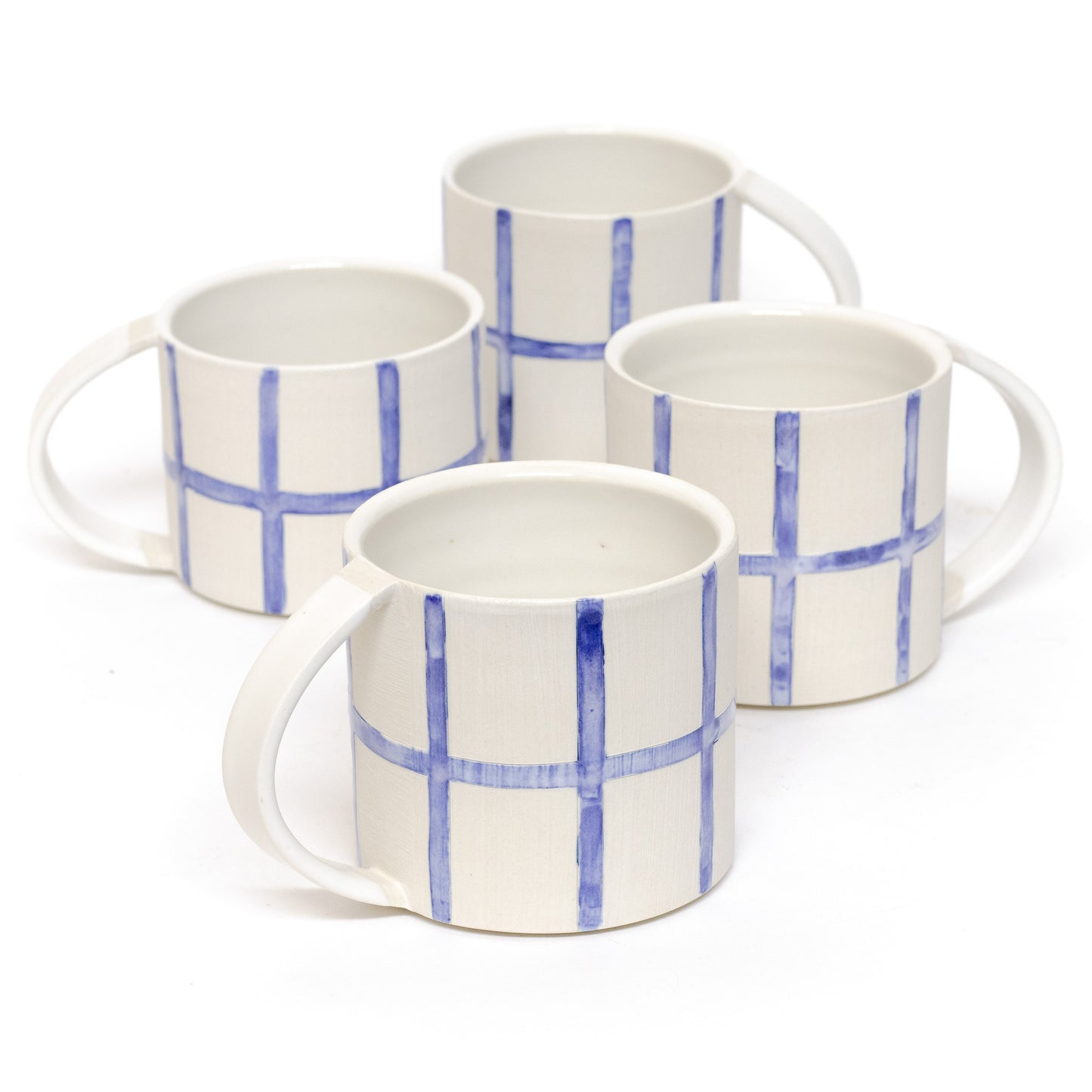 Grid Mugs by Theresa Choi