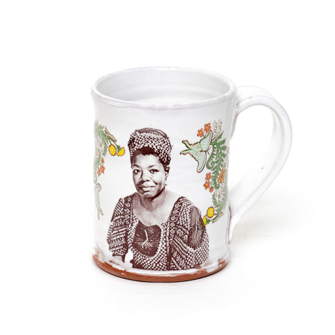 Maya Angelou Mug by Justin Rothshank