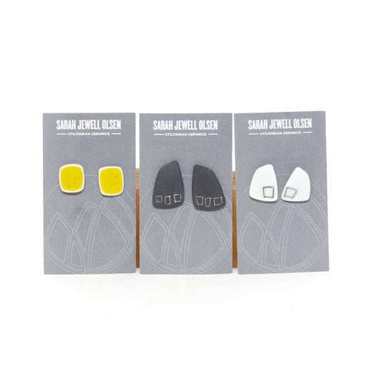 Stud Earrings by Sarah Jewell Olsen