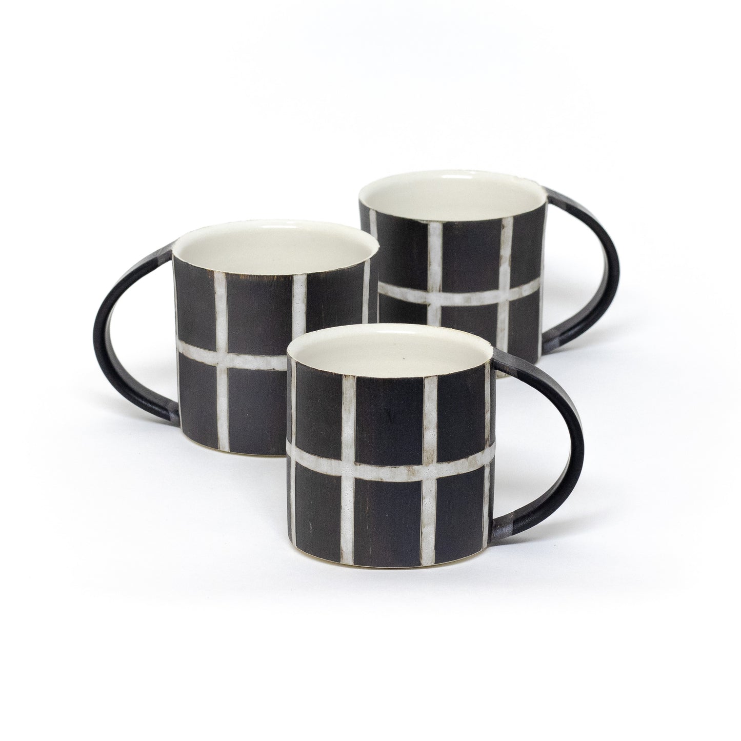 Grid Mugs by Theresa Choi