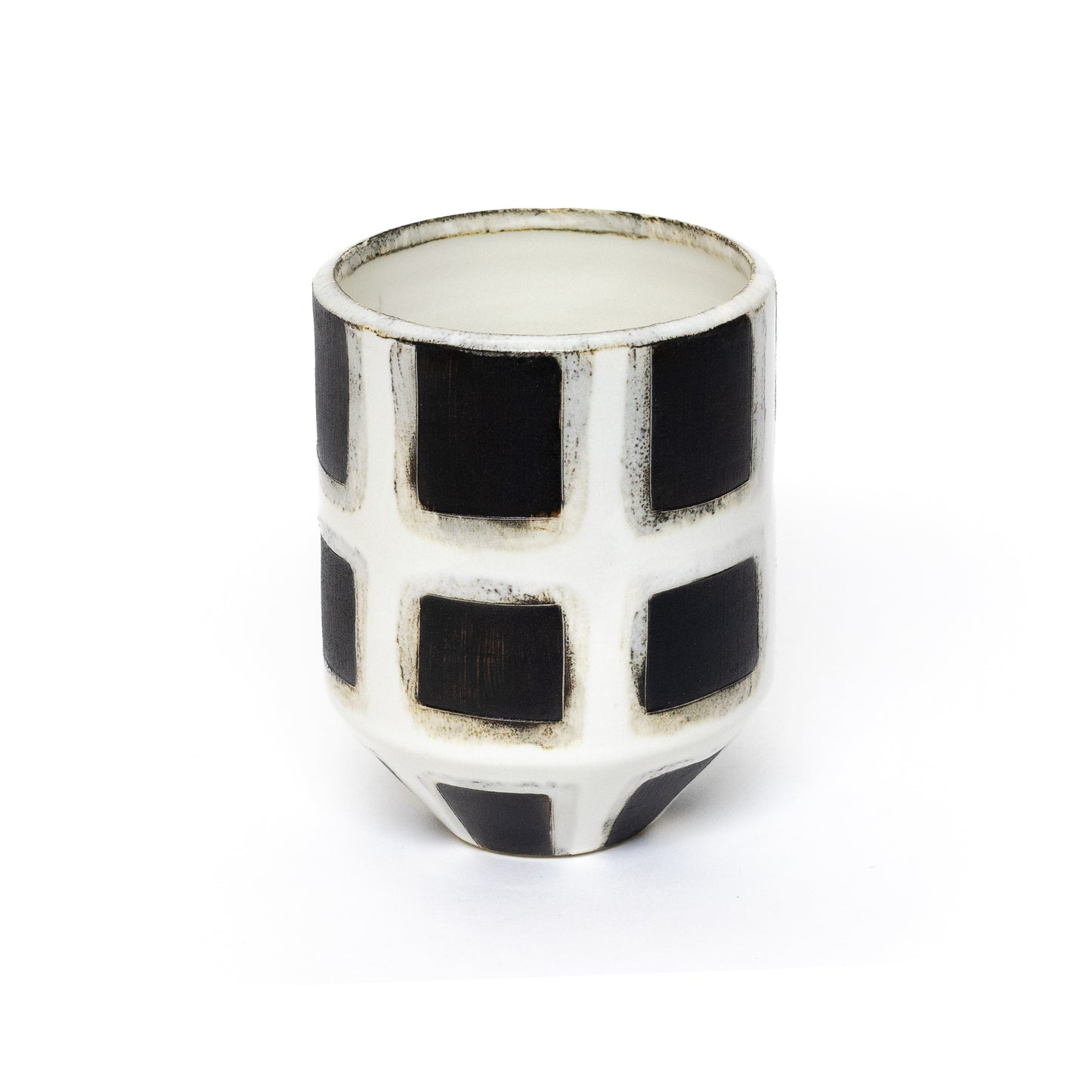 Black Windows Vase/Cachepot by Theresa Choi