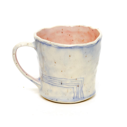 Taller Lines Mug by Nina Berinstein