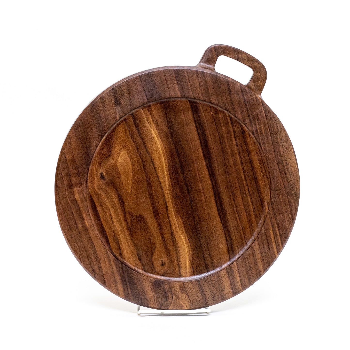 Circles Walnut Charcuterie Board by Ruby Pear Woodworks