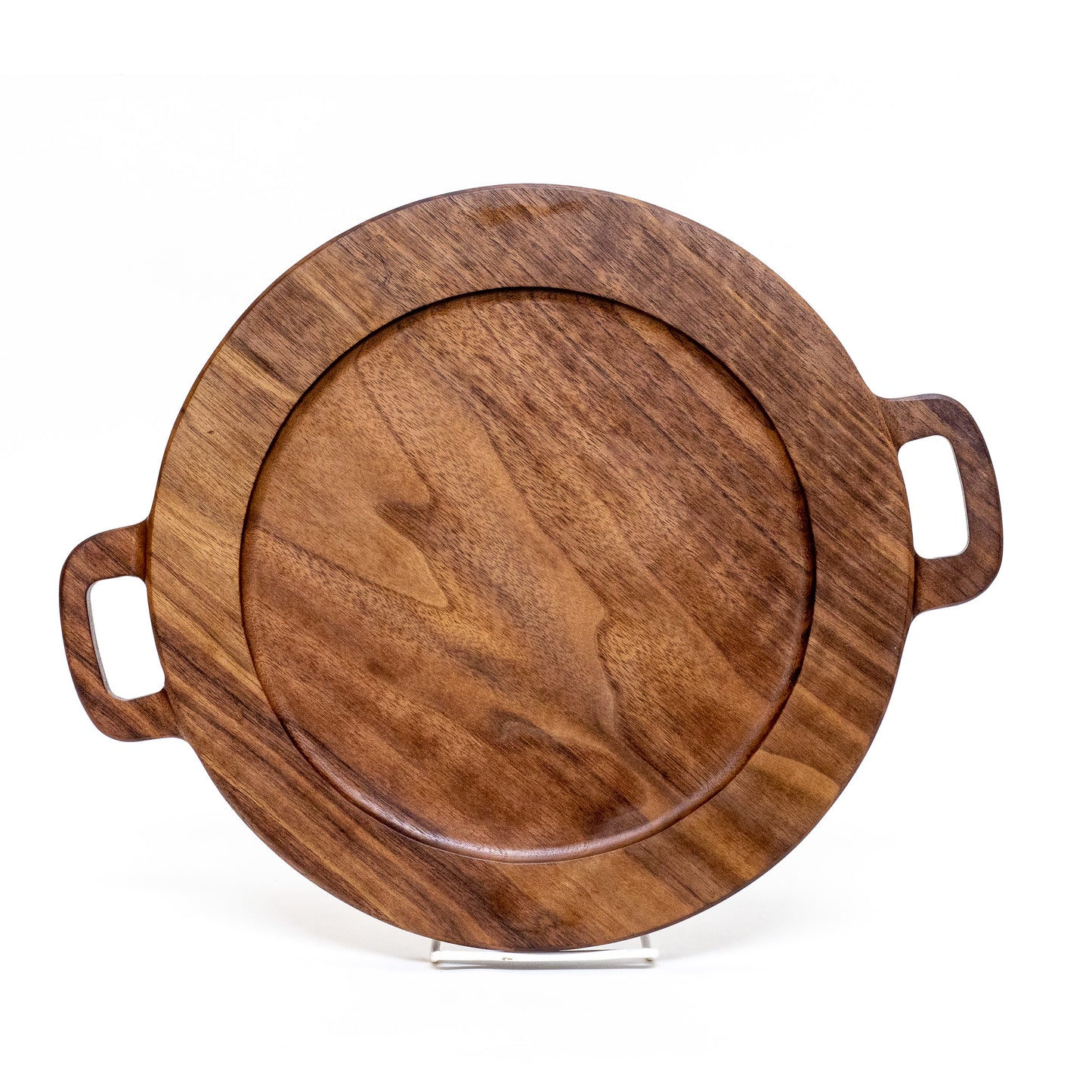 Circles Walnut Charcuterie Board by Ruby Pear Woodworks