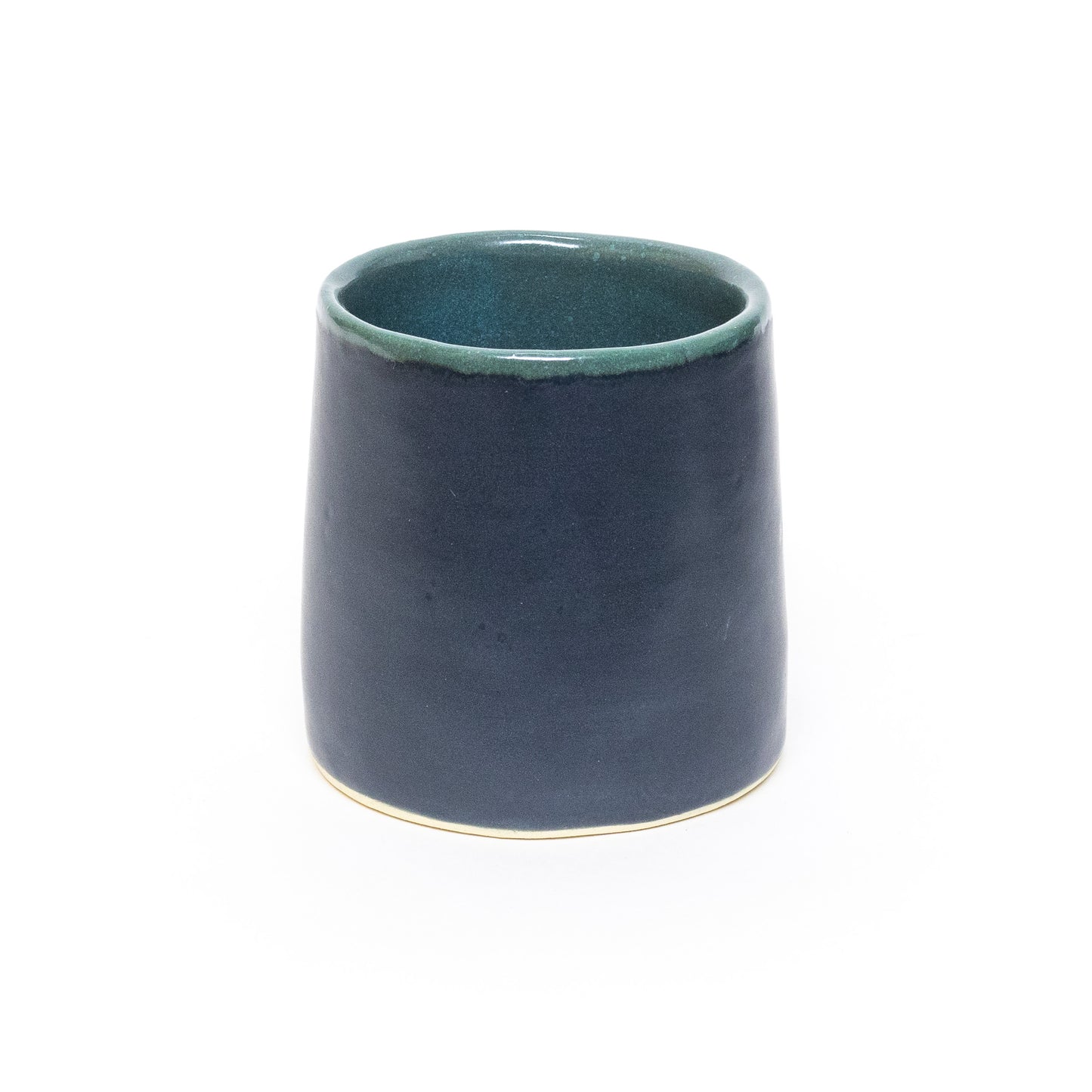 Charcoal and Dark Green Mug by Stacey Schultz