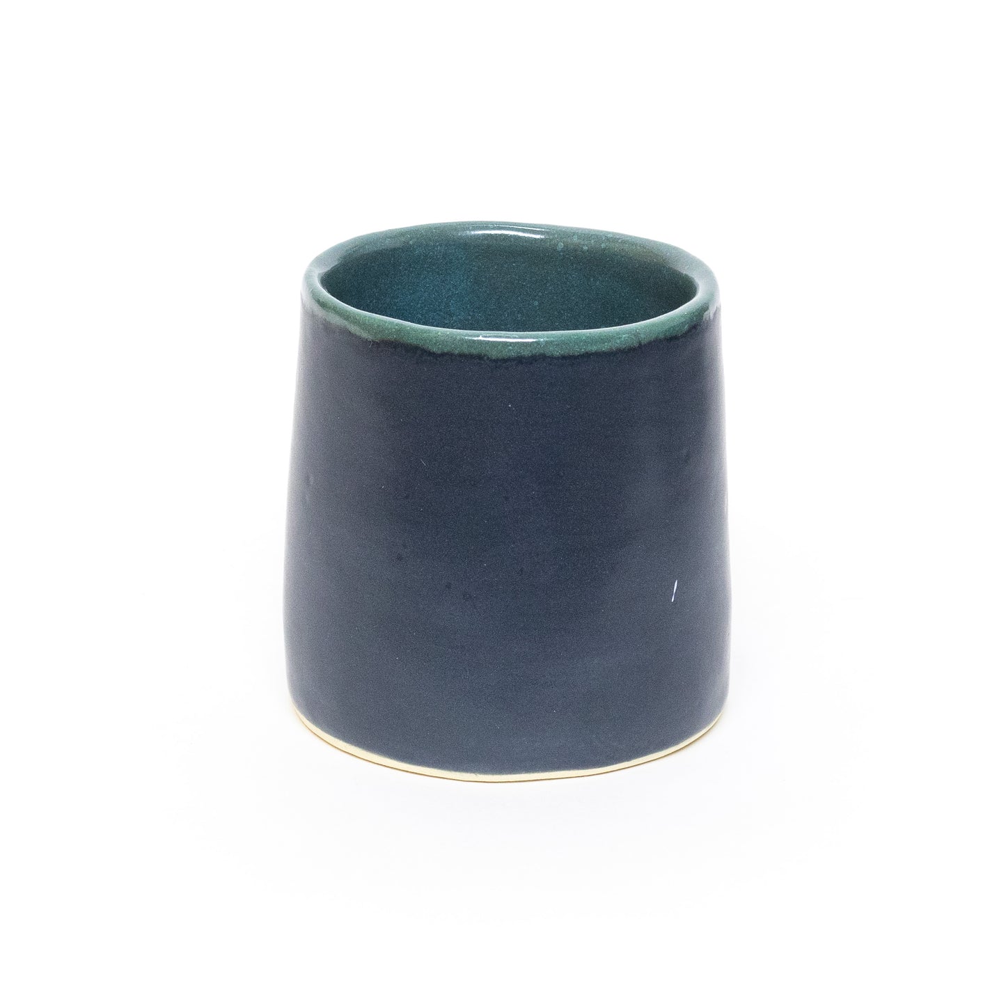 Charcoal and Dark Green Mug by Stacey Schultz