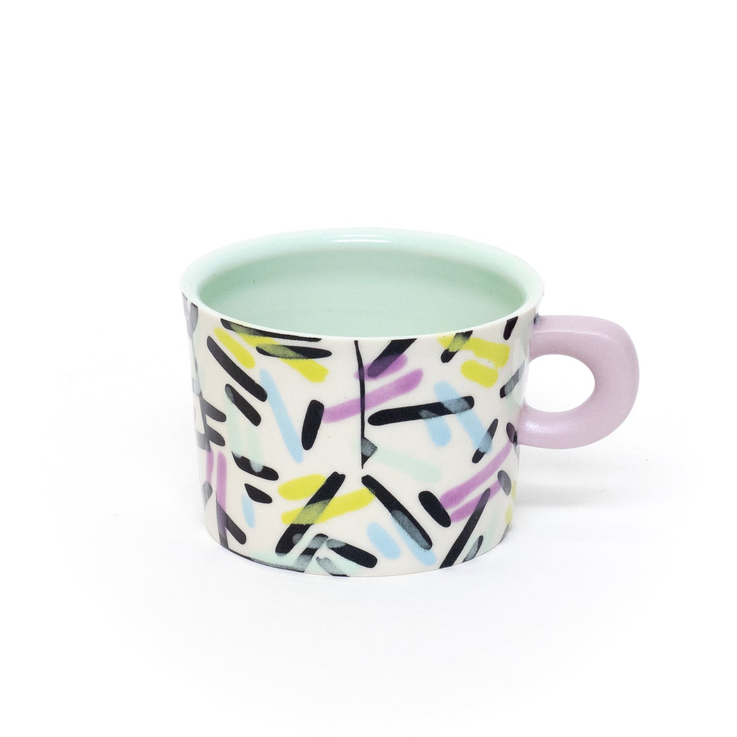 Dashes Mug by Adrienne Eliades