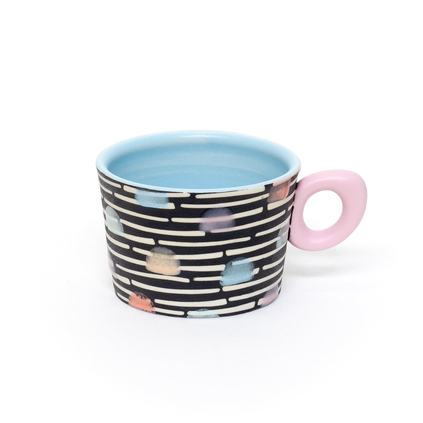 Lines and Half Circle Mug by Adrienne Eliades
