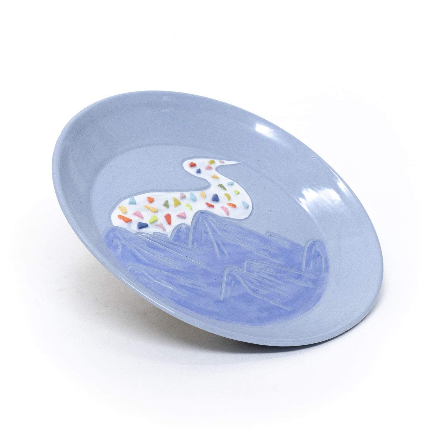 Confetti Skies Plate by Beanstalk Ceramics