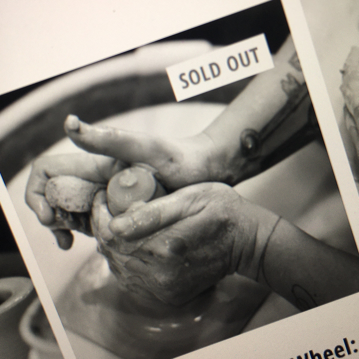 All About Sold-Out Classes – Saltstone Ceramics