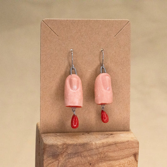 Earrings by Gabs Conway Ceramics