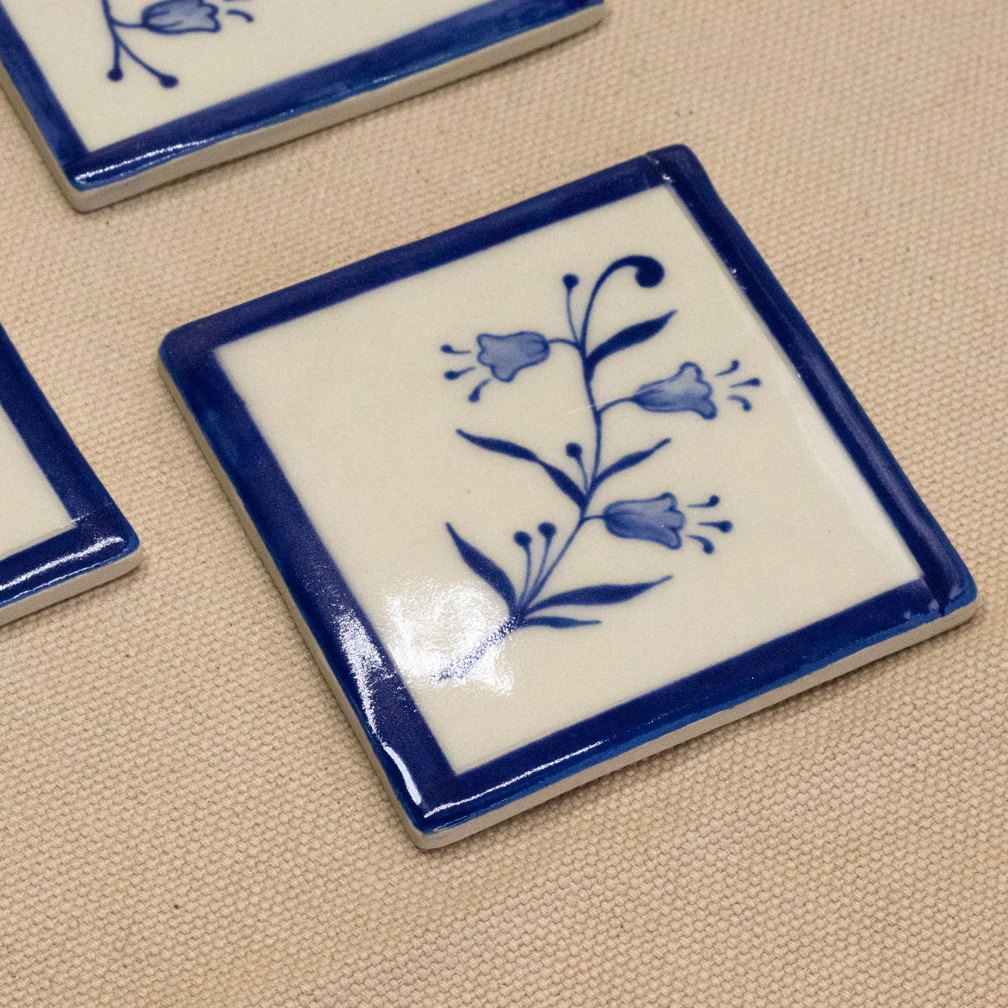 Bluebell Trivets/Coasters by Caterpillar Clay