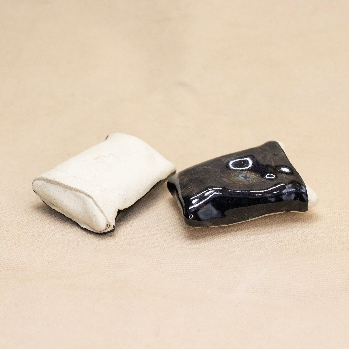 Pillow Rattle by Queen Bee Ceramics