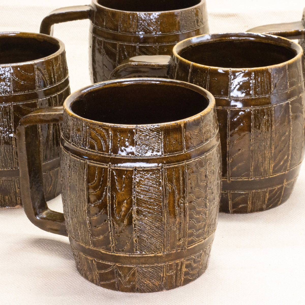 Barrel Mug by Falkin Pottery