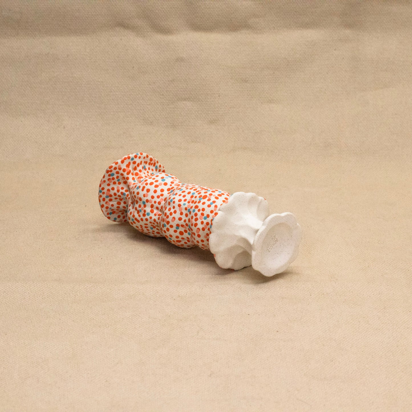 Skirted Bud Vase by Ash Chen