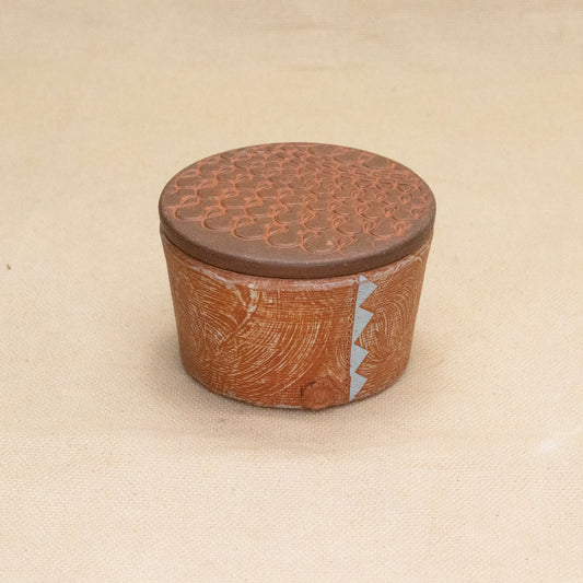 Salt Cellar (Red/Blue #2) by Functional Heirlooms