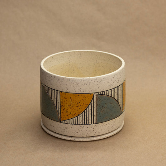 Wheat and Sage Quad Planter by Sanctuary Ceramics
