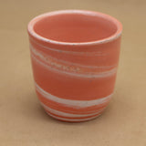 Coral Marbled Cup by Victoria Le