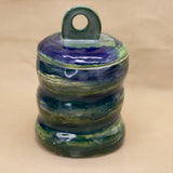 Lidded Jar #1 by Julie Burmeister