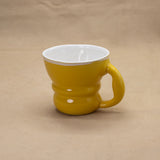 Coffee/Tea Cup (Yellow) by Sisters Slipworks