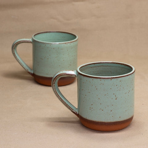 Pistachio Mugs by Ruby Farms Pottery