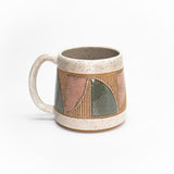 Rhubarb and Sage Quad Mug by Sanctuary Ceramics