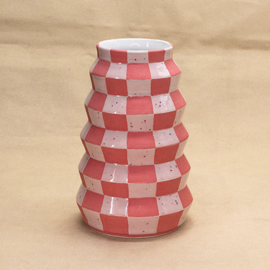 Pink Vase by Victoria Le