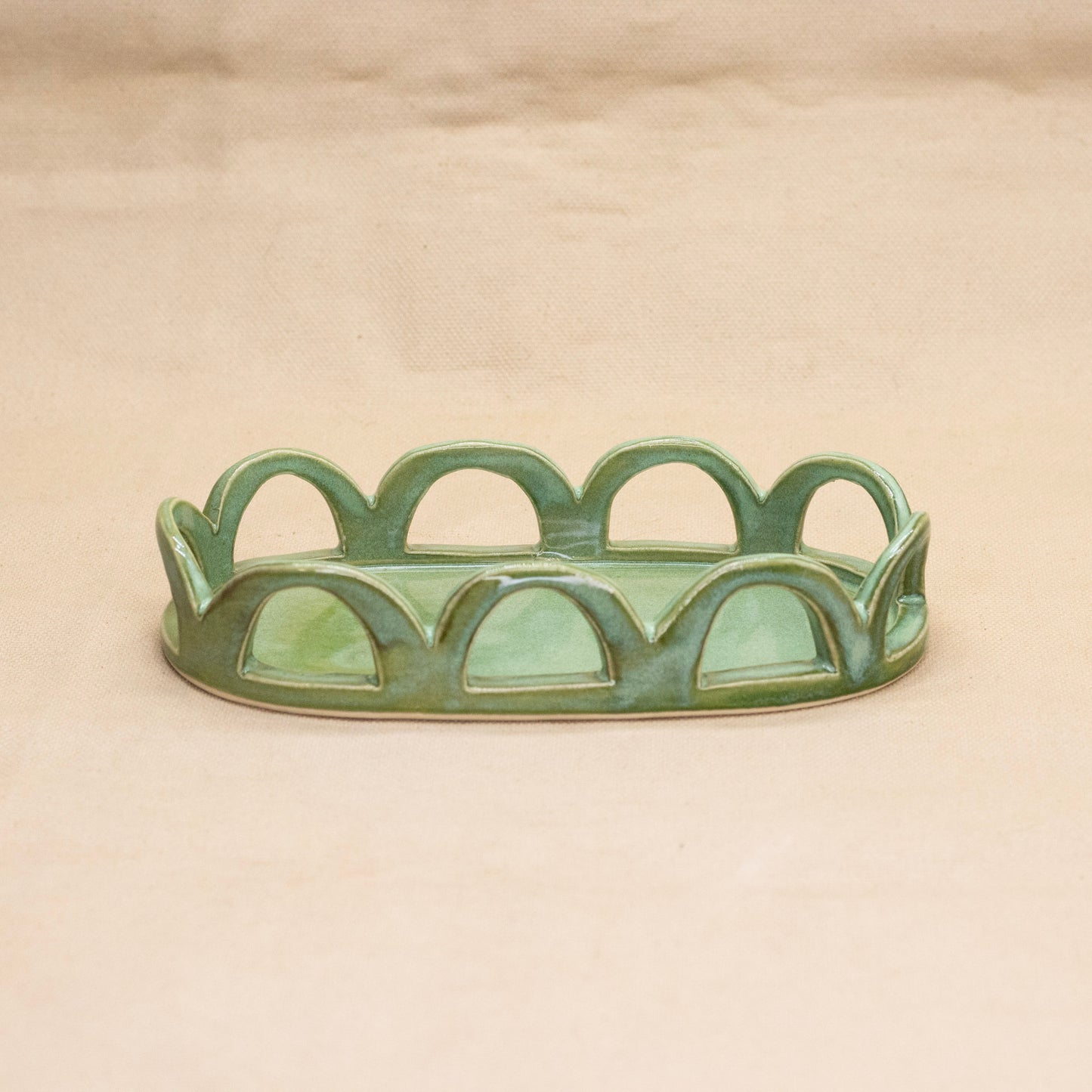 Scallop Cut Out Tray by Brooke Hanson