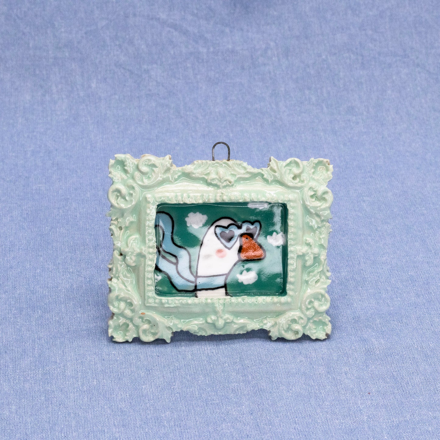 Framed Thelma (Teal) by The Introverted Potter