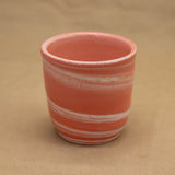 Coral Marbled Cup by Victoria Le