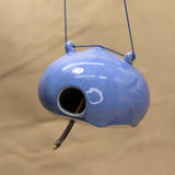 Drippy Glaze Birdhouse by Bridgette Landers