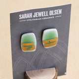 Luster Earrings by Sarah Jewell Olsen