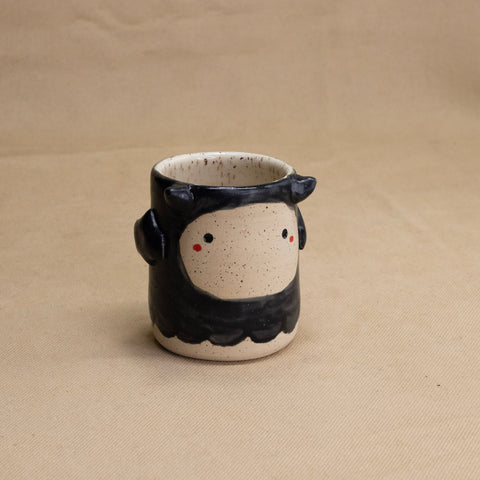 Black Bat Cup by Jingjing Ceramics