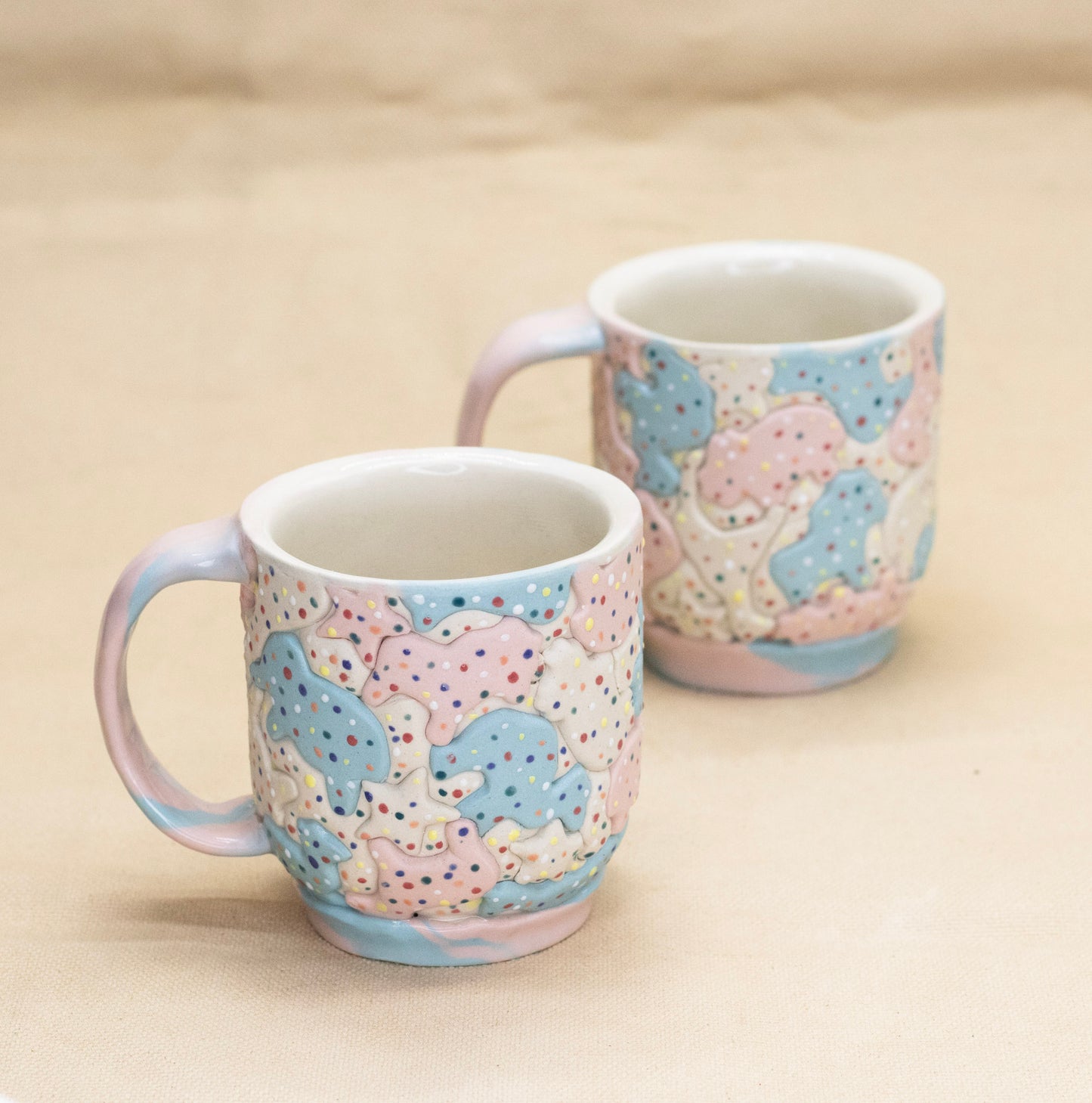 Trans Pride Circus Animal Mug by Amber Frances